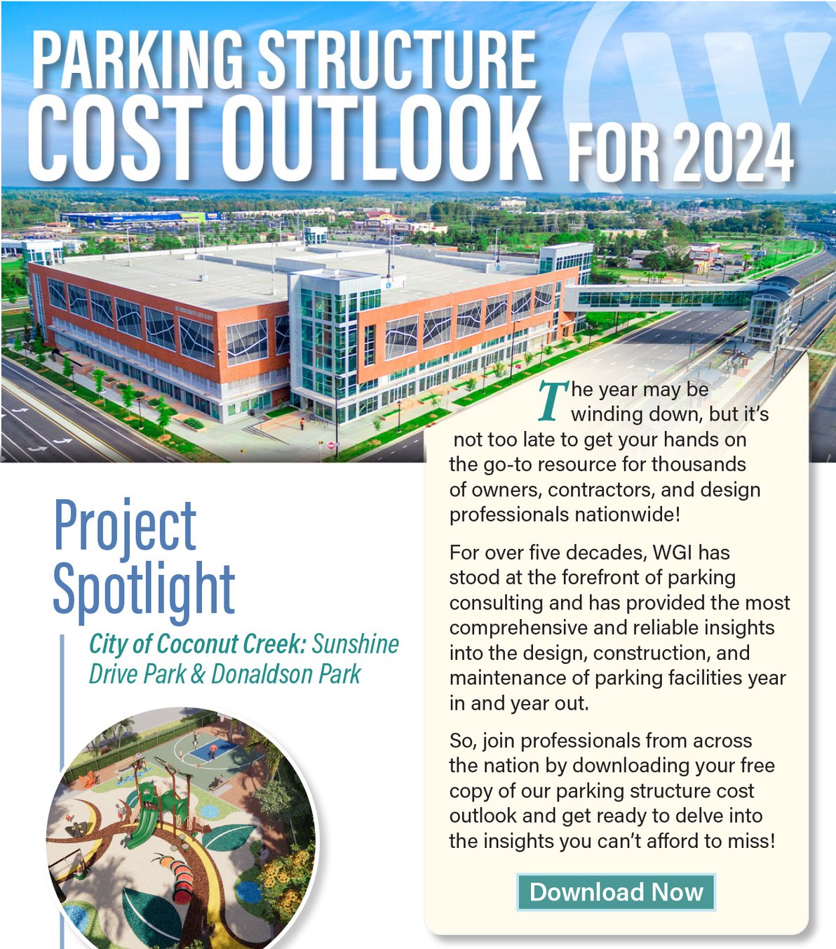 Whitepaper - Parking Structure Cost Outlook for 2024
