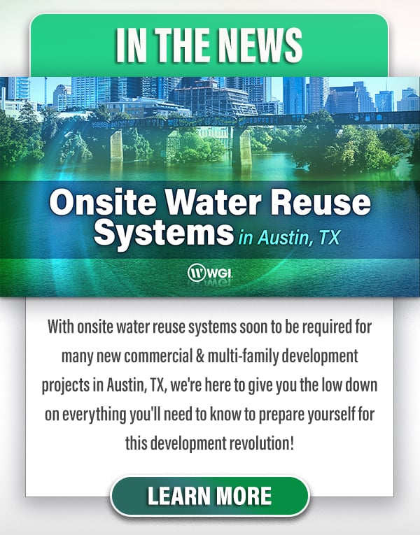 In the News - Onsite Water Reuse Systems in Austin, TX
