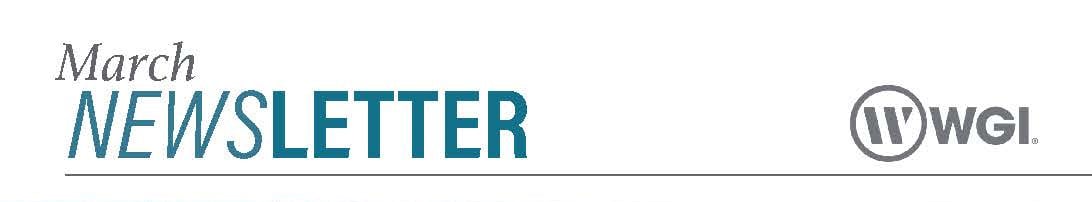 WGI Newsletter - March 2025