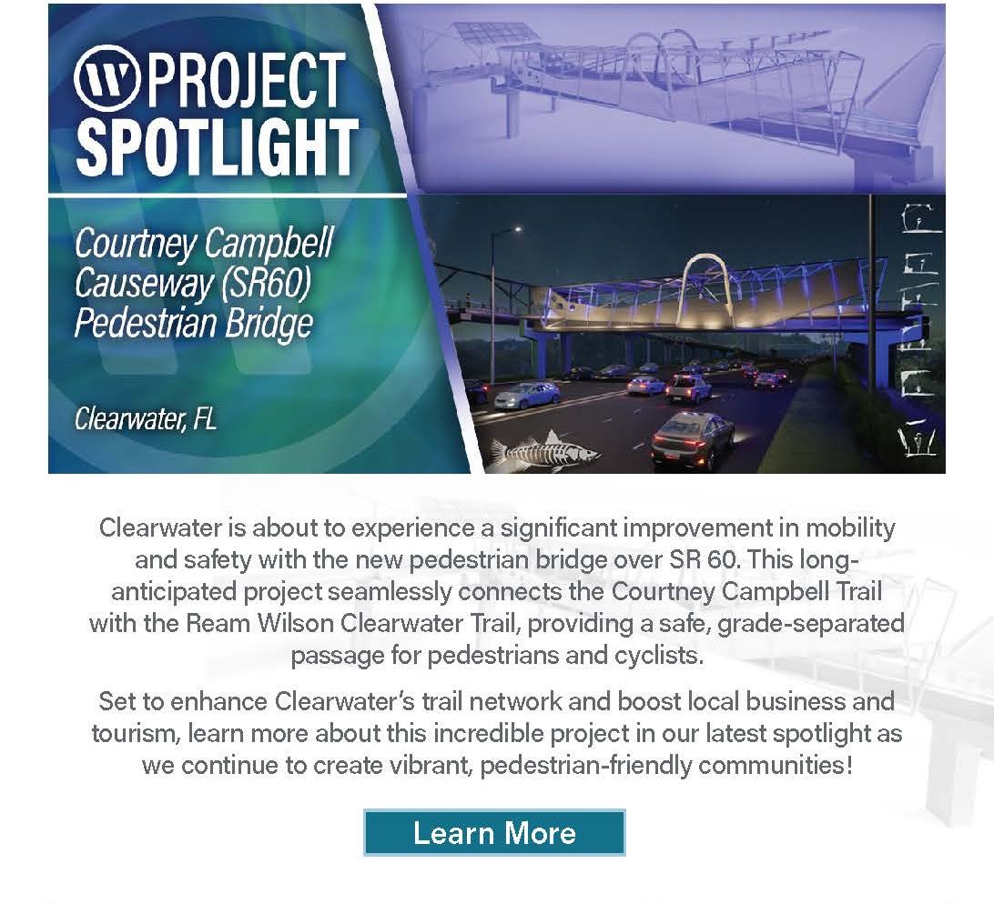 Project Spotlight: SR60 Pedestrian Bridge (Clearwater, FL)