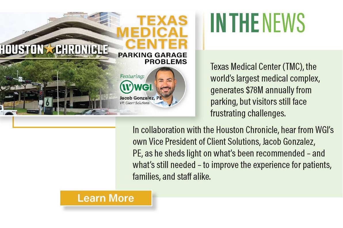 In the News - Texas Medical Center Parking Garage Problems