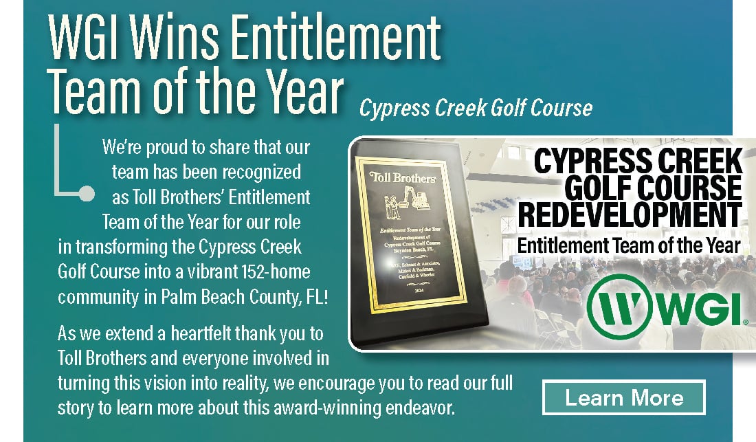 WGI Wins Entitlement Team of the Year