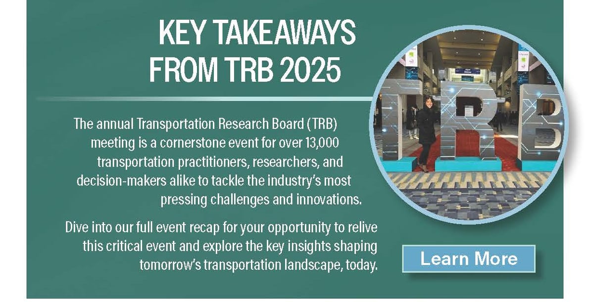 Takeaways from TRB 2025